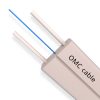 1F Butterfly flat ftth drop cable