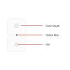 1F Butterfly flat ftth drop cable