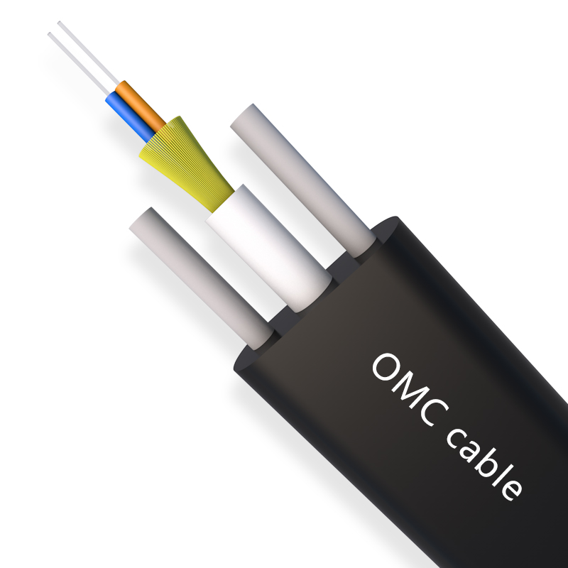 2F All Dielectric FTTH Flat Drop Cable -4.5x8.0mm