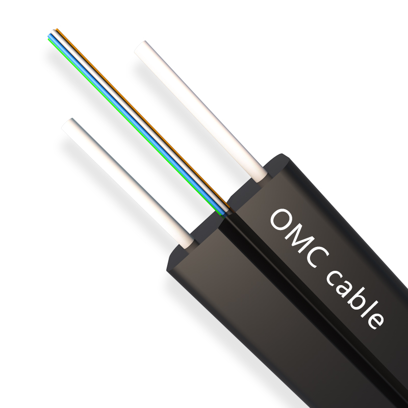6-12 Core Butterfly flat FTTH drop cable