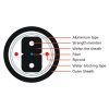 1-4cores Single-Armored outdoor FTTH drop cable