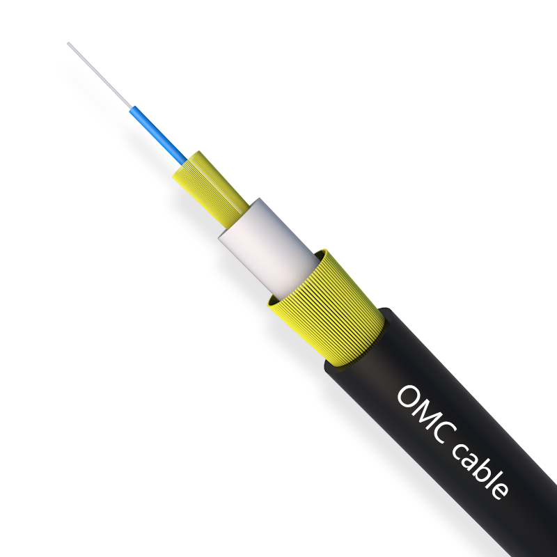 1F 4.5mm SM FTTH Drop cable LSZH-Double Sheath
