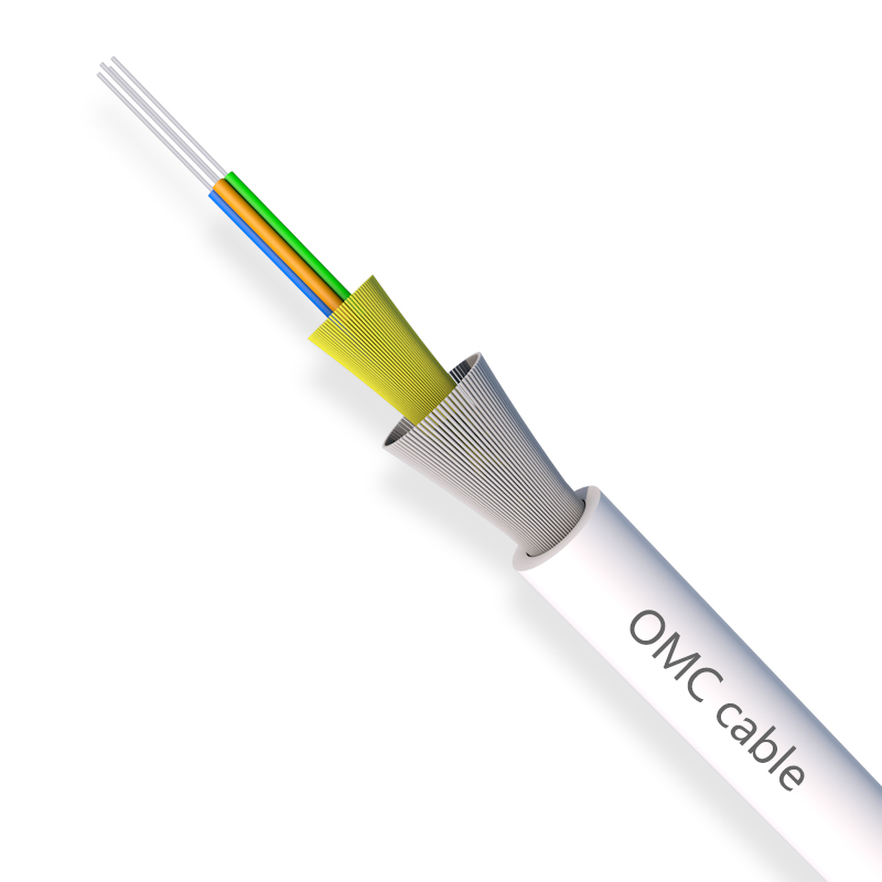 1F-4F 4.5mm LSZH FTTH Drop cable G657A2 1000N