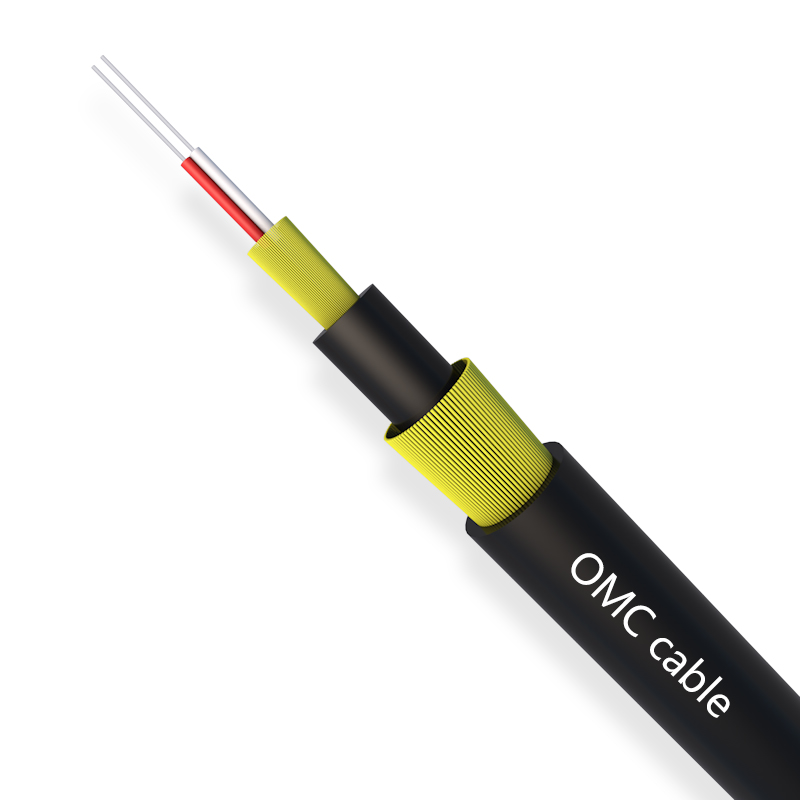 2F 4.8mm SM FTTH Drop cable LSZH -Double Sheath