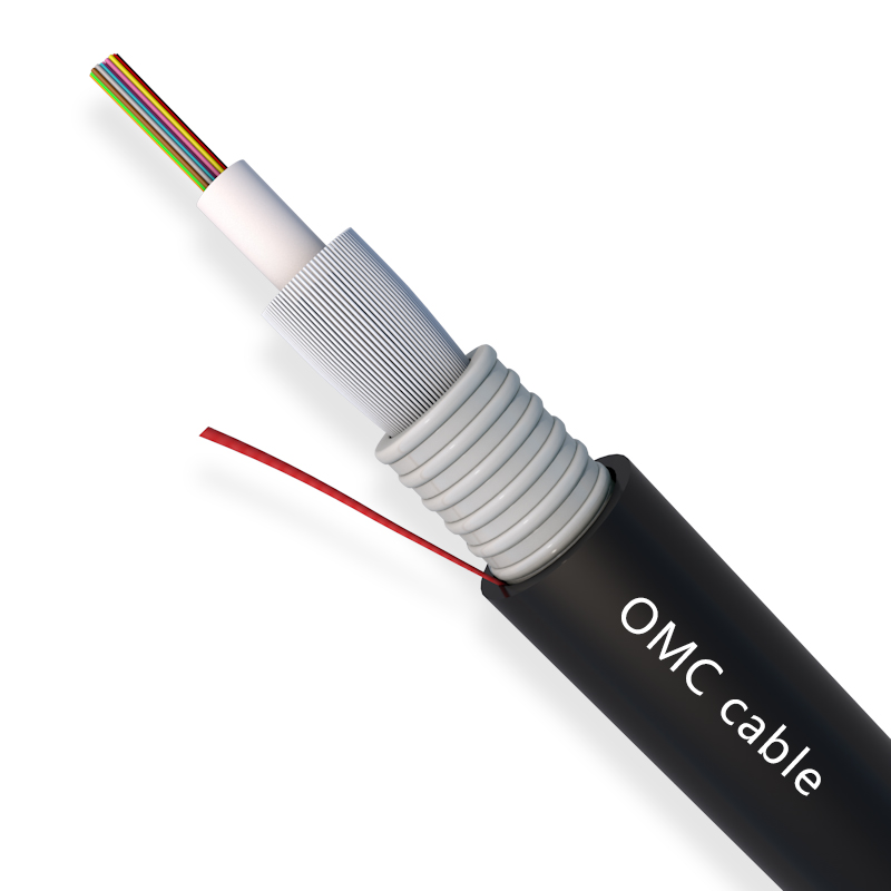 2-24F Unitube Armored Cable(GYXTZS)-Glass Yarn LSZH