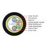 200m Span 24F&48F SM ADSS Cable-Single sheath