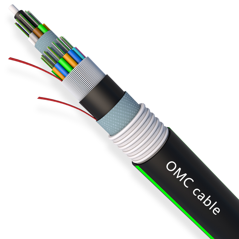 144F Stranded Loose Tube Double Sheath Armored Cable GYFHTY53