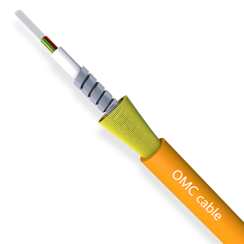 16F Micro-fiber double sheath Armored Cable 6.0mm OD for MPO
