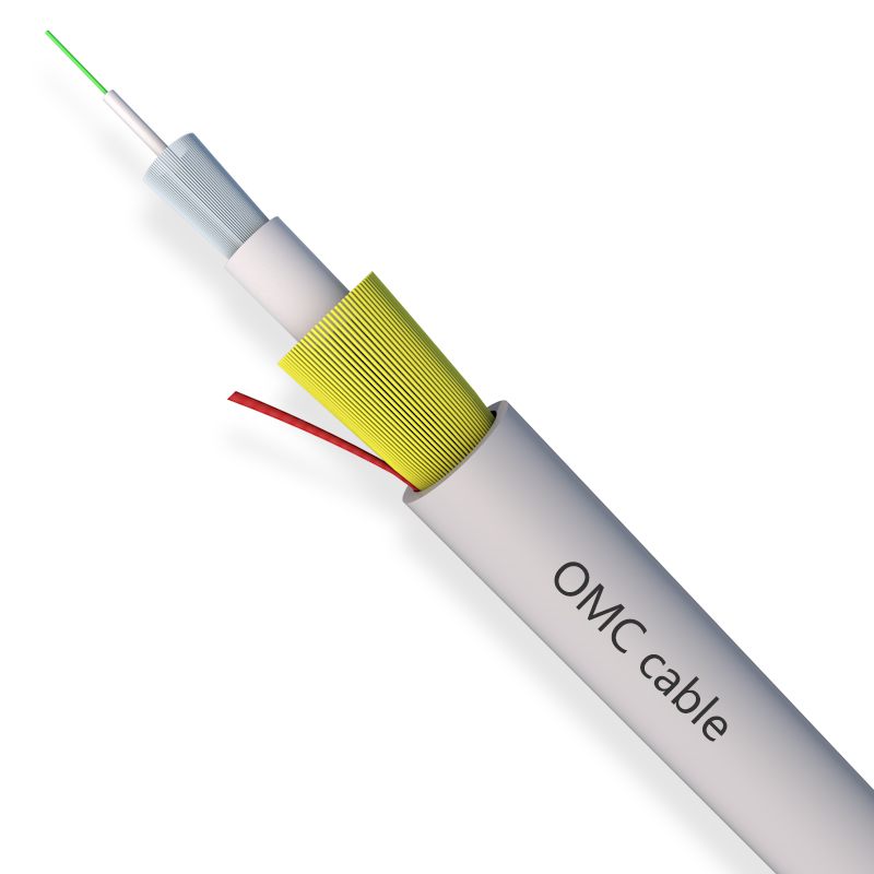 1F 5.0mm Central Loose Tube indoor&Outdoor cable without Jelly High Tensile