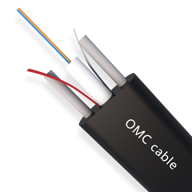 2-12F All Dielectric Flat Drop cable-Wet type