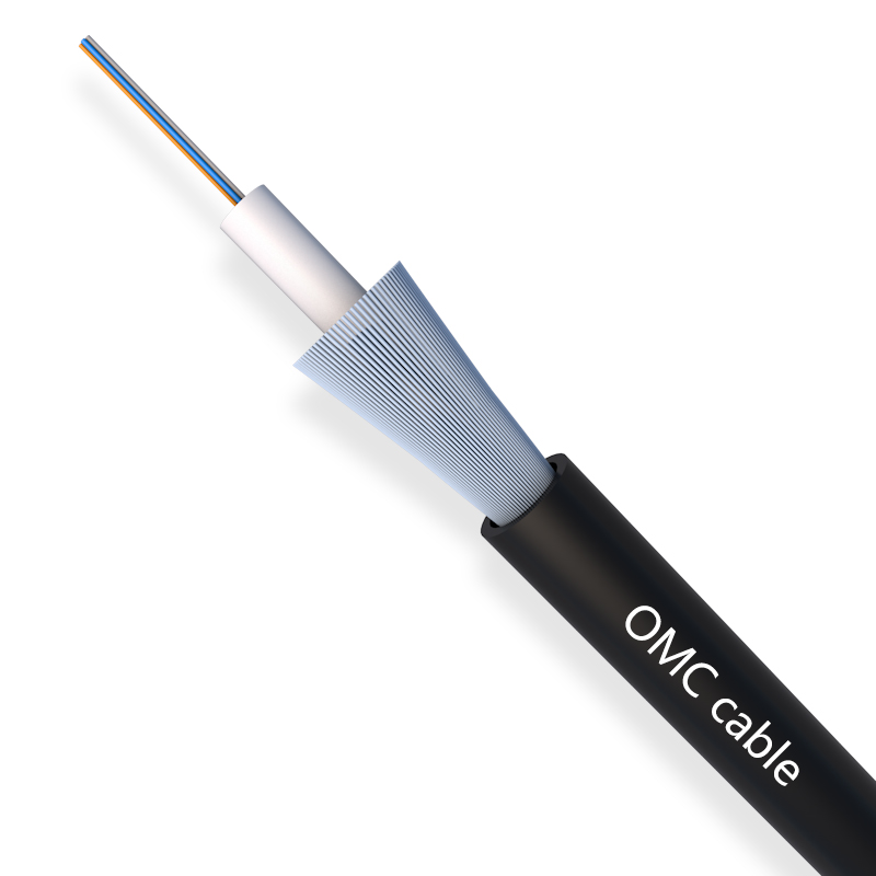 2-12F 6.0mm Central Loose Tube cable with Jelly +Glass Yarn