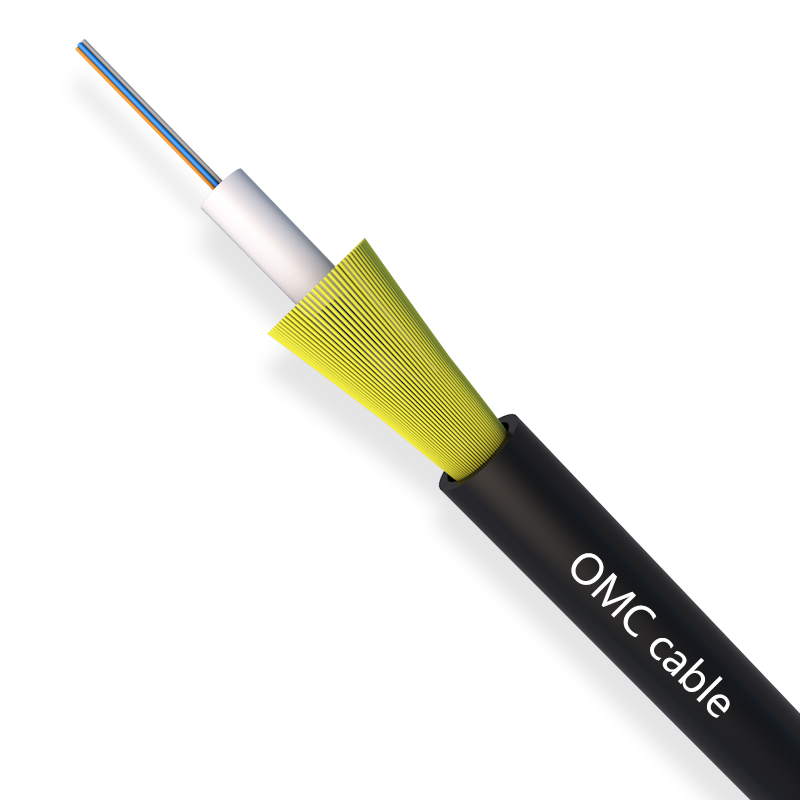 2-12F 6.0mm Central Loose Tube cable with Jelly+Aramid Yarn