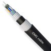 2-144F Stranded Loose Tube Double Armored&Sheath Cable (GYTS53) PE