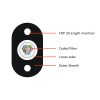 2-24F All Dielectric Flat Drop cable 4.50x7.0mm- Loose tube