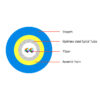 24F Micro-fiber Armored Cable 3.5mm OD for MPO