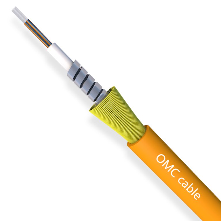 24F Micro-fiber double sheath Armored Cable 5.0mm OD for MPO