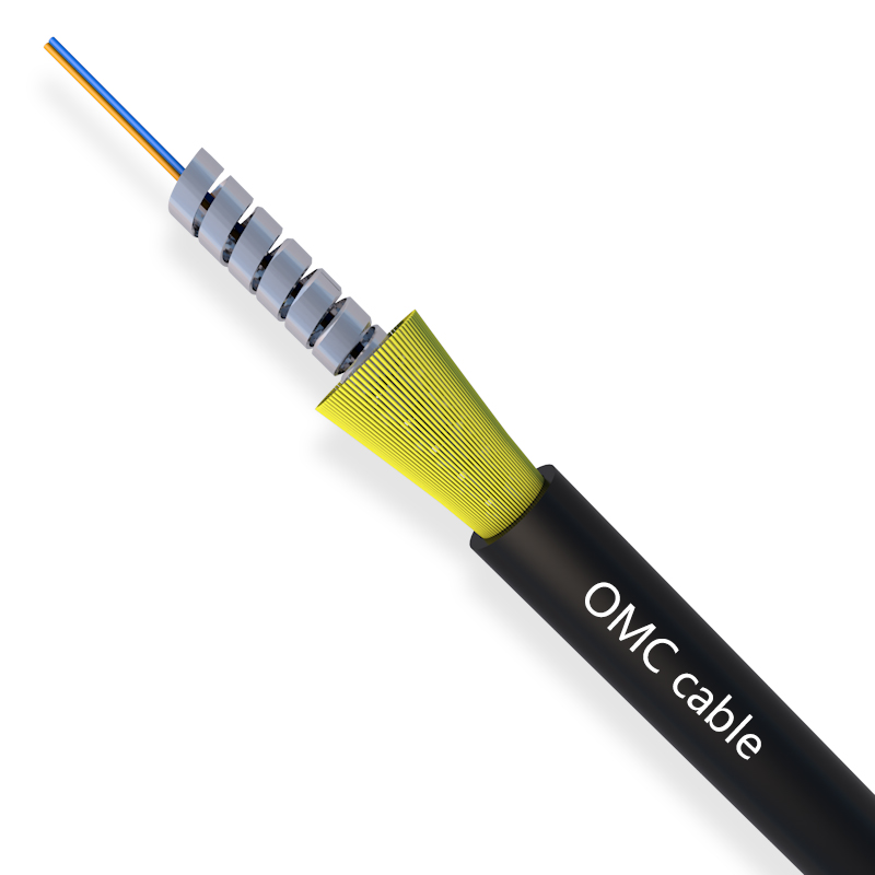 2C Uni-tube Duplex armored cable-4.8mm TPU sheath