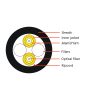 2F 7.0mm FTTA CPRI No-armored high tensile cable