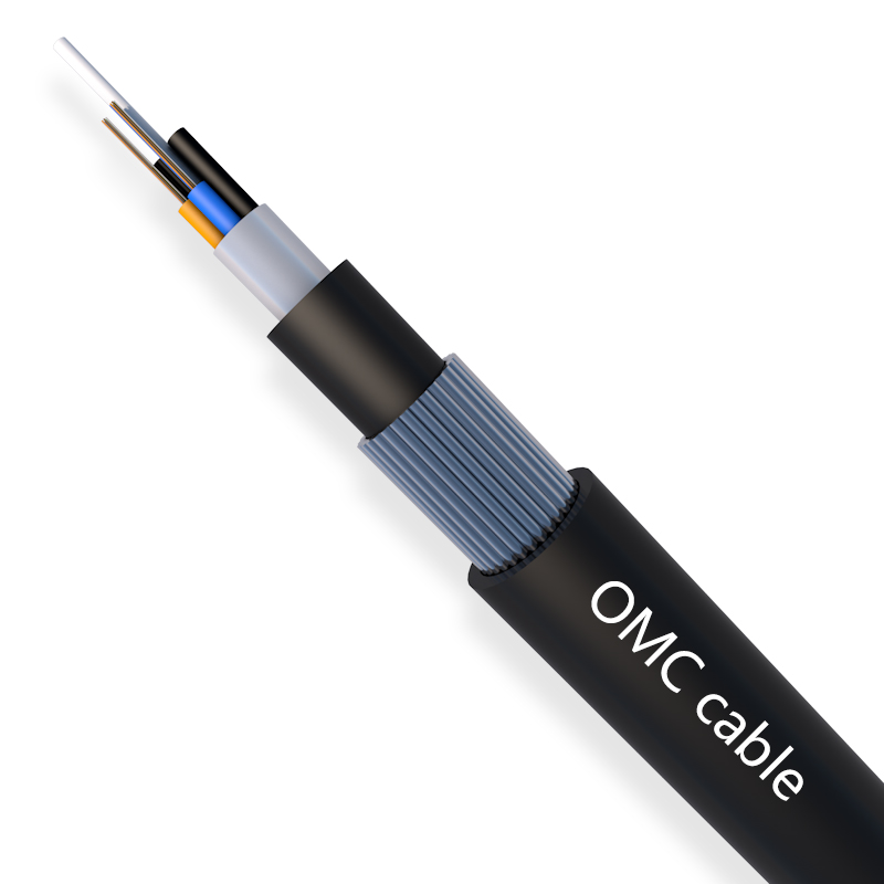 4-144F Stranded Loose Tube Double Armored&Sheath Cable (GYTA33) PE