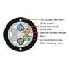 8-32-64F Stranded Loose Tube Armored Cable (GYSTW) PE