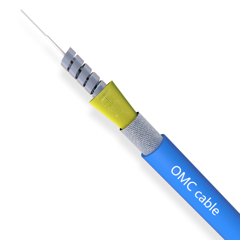 Simplex Armored cable with metal braiding