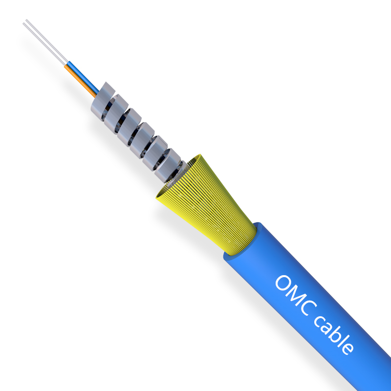 The armored cable is a special cable with a stainless-steel tube inside the cable which could protect the fiber bite by ant, mouse related rodent animals. The Uni-tube Duplex armored cable-3.0mm consists of 2x 0.6mm tight buffer fibers, An armored flexible metal tube, a layer of Aramid yarn, and an outer jacket. It is an ideal choice for direct connection. It's the easiest fiber cable to install where direct termination of connectors to sub-units and direct run to panels and equipment is desired. This cable could be used as normal electric wire.