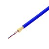The armored cable is a special cable with a stainless-steel tube inside the cable which could protect the fiber bite by ant, mouse related rodent animals. The Uni-tube Duplex armored cable-3.0mm consists of 2x 0.6mm tight buffer fibers, An armored flexible metal tube, a layer of Aramid yarn, and an outer jacket. It is an ideal choice for direct connection. It's the easiest fiber cable to install where direct termination of connectors to sub-units and direct run to panels and equipment is desired. This cable could be used as normal electric wire.
