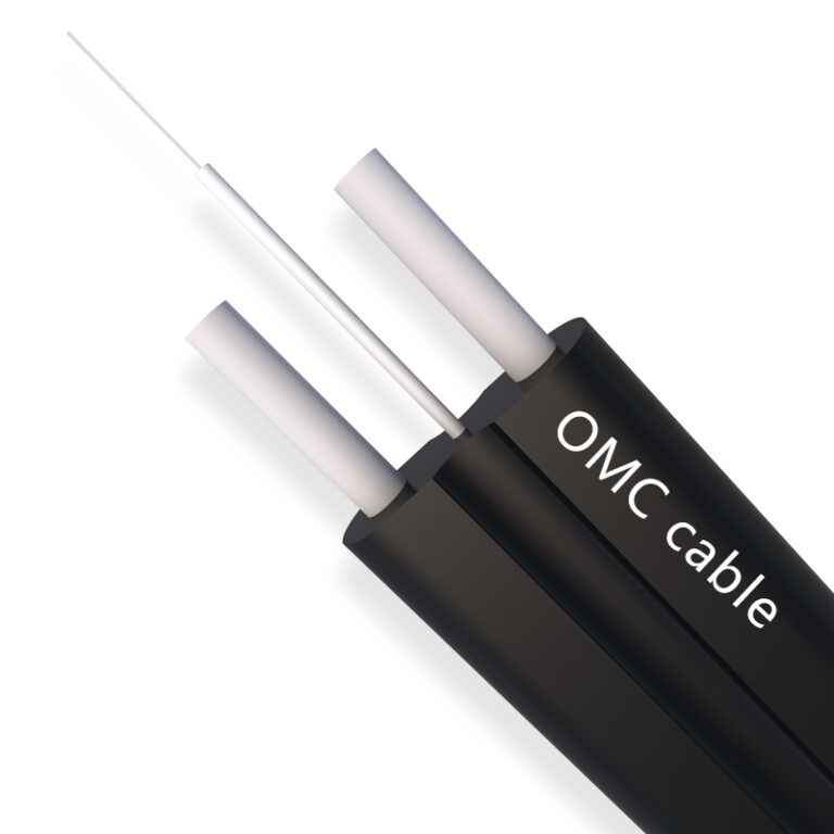 1F All Dielectric FTTH Flat Drop Cable -3.0x5.4mm 22