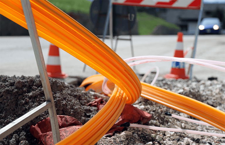 underground fiber optic cable