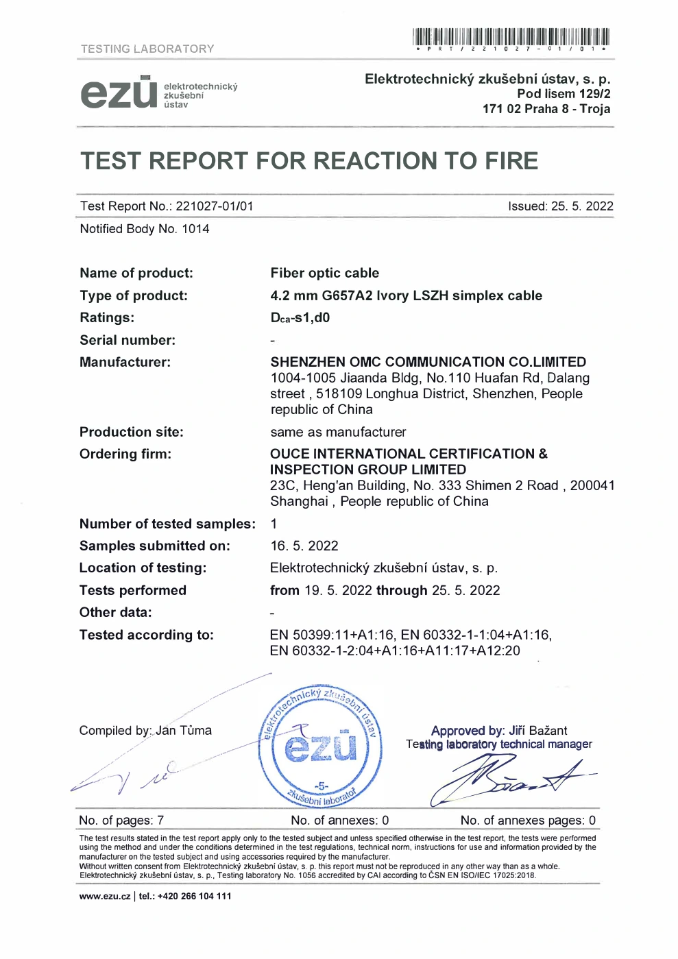 Dca Test Result