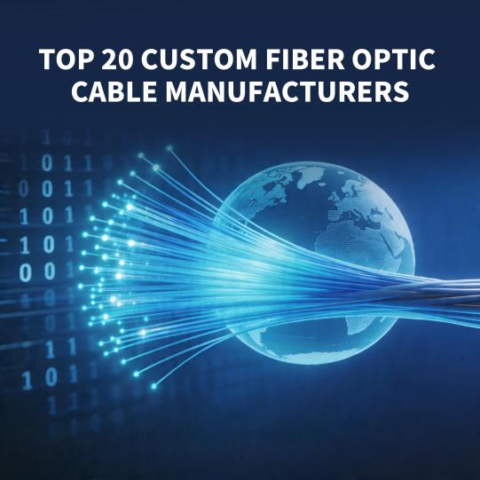 Custom Fiber Optic Cable Manufacturers
